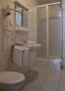 贝斯霍夫阿尔卑斯山酒店的一间浴室