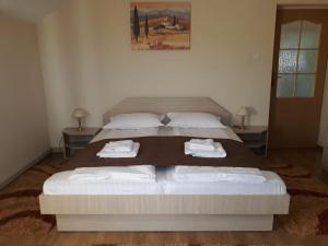 Vila Hubertus客房内的一张或多张床位