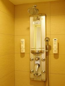 台北東鑫商務旅館Eastern Star Hotel的带淋浴的浴室