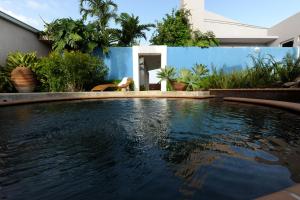 卡沃罗霍4 Casitas的一座房子后院的游泳池