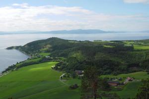 Hindrum Fjordsenter鸟瞰图