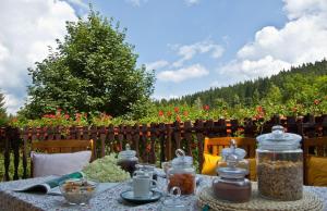 Hotel Górski Czarna Góra餐厅或其他用餐的地方