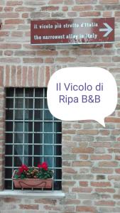 Il Vicolo di Ripa B&b的证书、奖牌、标识或其他文件
