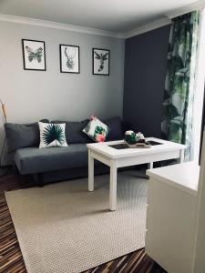 Apartament Na Starówce VII的休息区