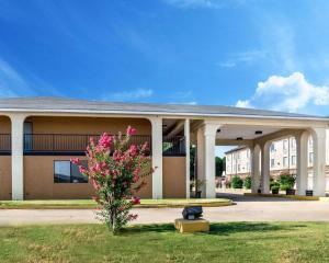 Econo Lodge by choice Greenville外面的花园