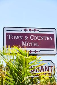 悉尼城镇与乡村汽车旅馆的城镇乡村汽车旅馆的街道标志