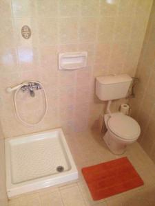 卡沃斯Ionian Breeze Apartments的一间带卫生间和浴缸的浴室