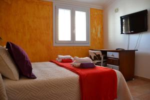 Chalet Canarias客房内的一张或多张床位