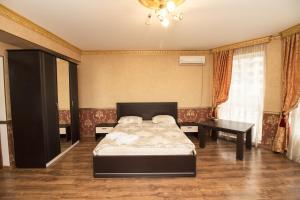 Apartment on Pervomayskaya 15客房内的一张或多张床位