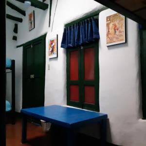 Cedron Hostel内部或周边的乒乓球设施