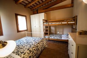 Particolari del Brenta客房内的一张或多张双层床