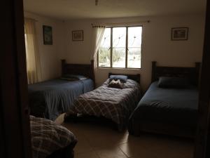 Hostal Casa Lantana客房内的一张或多张床位