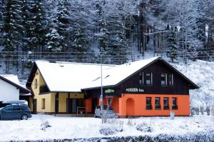 冬天的Pension 444 - Ski Resort Herlikovice and Bubakov