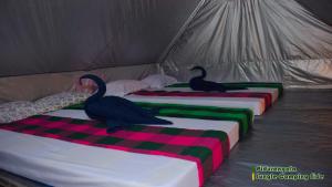 Sigiri Jungle Camping客房内的一张或多张床位