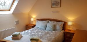 Stradbally cottages客房内的一张或多张床位