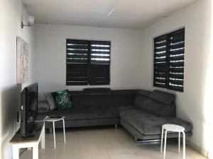 圣胡安Urban Terrace Apartment in San Juan的带沙发和电视的客厅