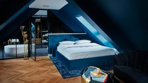 Provocateur Berlin, a Member of Design Hotels客房内的一张或多张床位