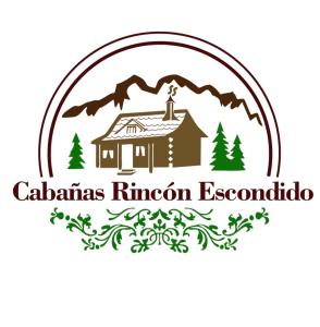 瓦斯卡坎波Cabañas Rincón Escondido的用于cachaça rincon escondido的标志