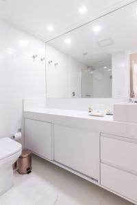 Apartamento Aconchegante Beira-Mar Ondina的一间浴室