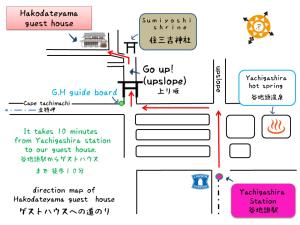 函馆函馆山宾馆的房屋的区块图,有前缀
