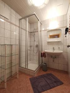 Ferienhof Haindlbauer的一间浴室