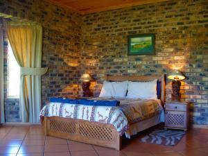 塔巴茨维尼游猎山林小屋客房内的一张或多张床位