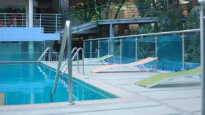 Eco Hotel El Bosque Campestre de Valledupar内部或周边的泳池