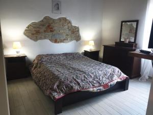 La casa del Borgo客房内的一张或多张床位