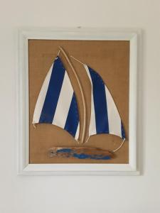 莱里奇Prima Fila的蓝白帆船画
