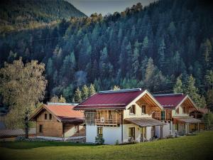 绍滕斯X-Alp Lodges的山地房子