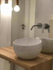 Nettes Appartment in Düsseldorf-Derendorf - stylisch + gemütlich的一间浴室