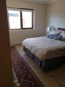 Valle Nevado Vip Apartment Ski Out-In客房内的一张或多张床位