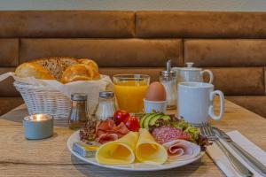 Hotel Carlton提供给客人的早餐选择