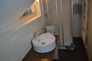 Appartement Dachgeschoss的一间浴室