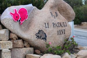 坎尼吉翁Bed and Breakfast Li Paduli Alvi的一块石头上挂着螃蟹的照片
