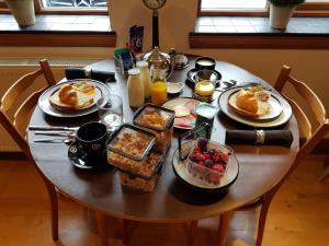 The Smiddy Suite提供给客人的早餐选择