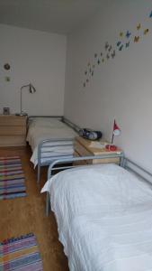 Apartman pod Dedovkou客房内的一张或多张床位
