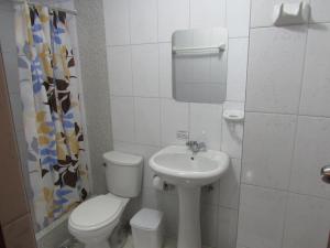 Hotel Sueños Dorados的一间浴室