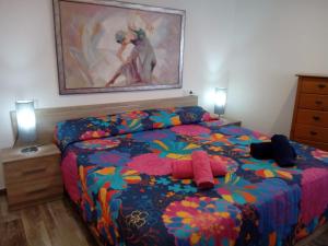 Apartamento Ibañez客房内的一张或多张床位