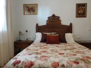 Mas Horta Prim客房内的一张或多张床位