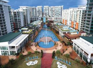 Ara Damansara Oasis Residence, Specious Home 4-8pax, 8min Subang Airport, 10min Sunway鸟瞰图