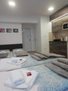 Apartman Centar 1客房内的一张或多张床位