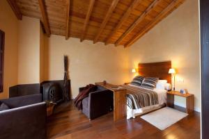 Casa Rural Etxegorri客房内的一张或多张床位