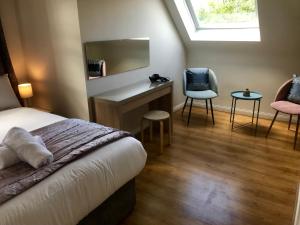 4 bed Duplex Apartment, Belfast客房内的一张或多张床位