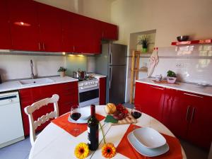 Villa Clara的厨房或小厨房