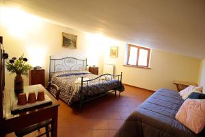 Casale la Torretta客房内的一张或多张床位