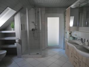 Ferienwohnung am Gässle的一间浴室