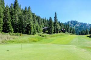 奥林匹克谷Tavern的享有高尔夫球场和绿色美景