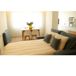 Apartamento Matosinhos Mar的休息区