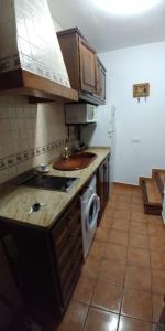 Mi casita en Casares的厨房或小厨房